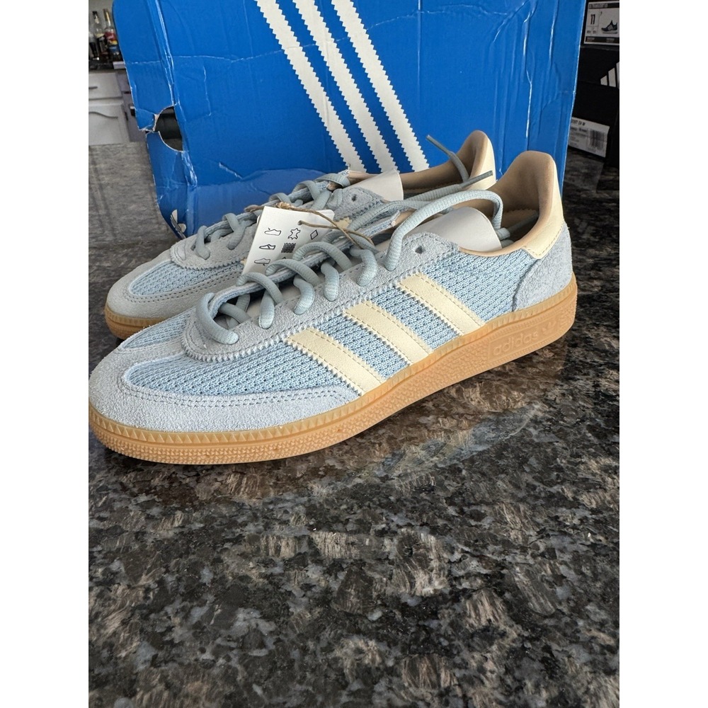 Adidas Handball Spezial Clear‎ Sky White Warm Sandstone JS3866 Shoes Sneaker 5